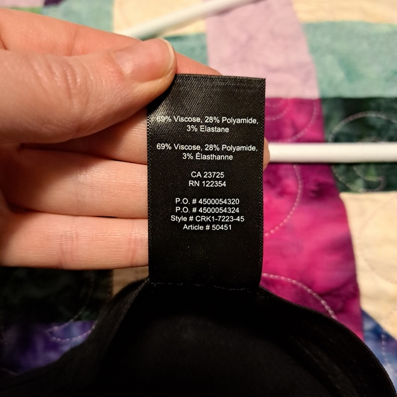 Aritzia Babaton skirt and bustier crop top set, black, size small - Picture 8 of 11